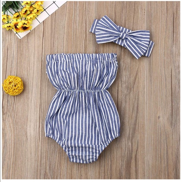 Baby Girls Floral Romper - Picture 6 of 6